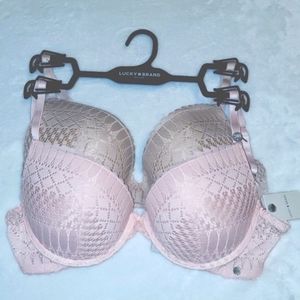 Lucky Brand Padded Lift Lace Bras 2 Pack